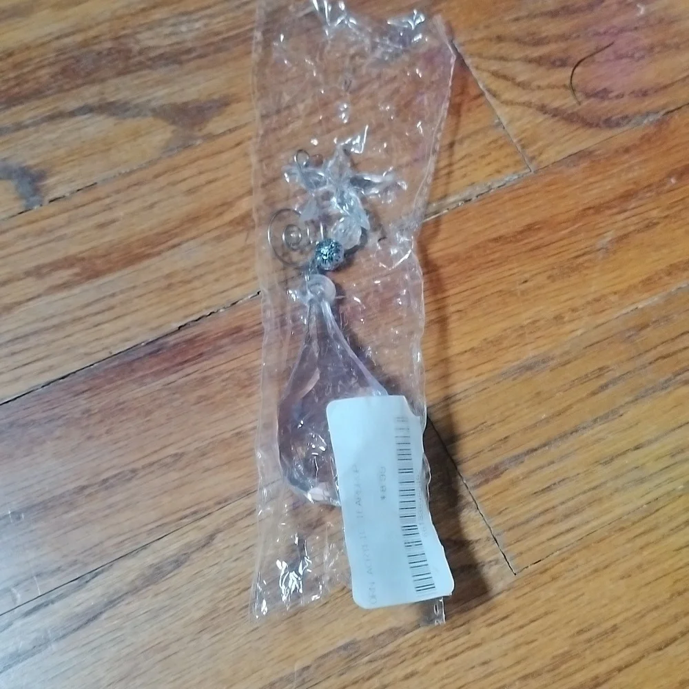 Acrylic Teardrop Christmas Ornament BRAND NEW